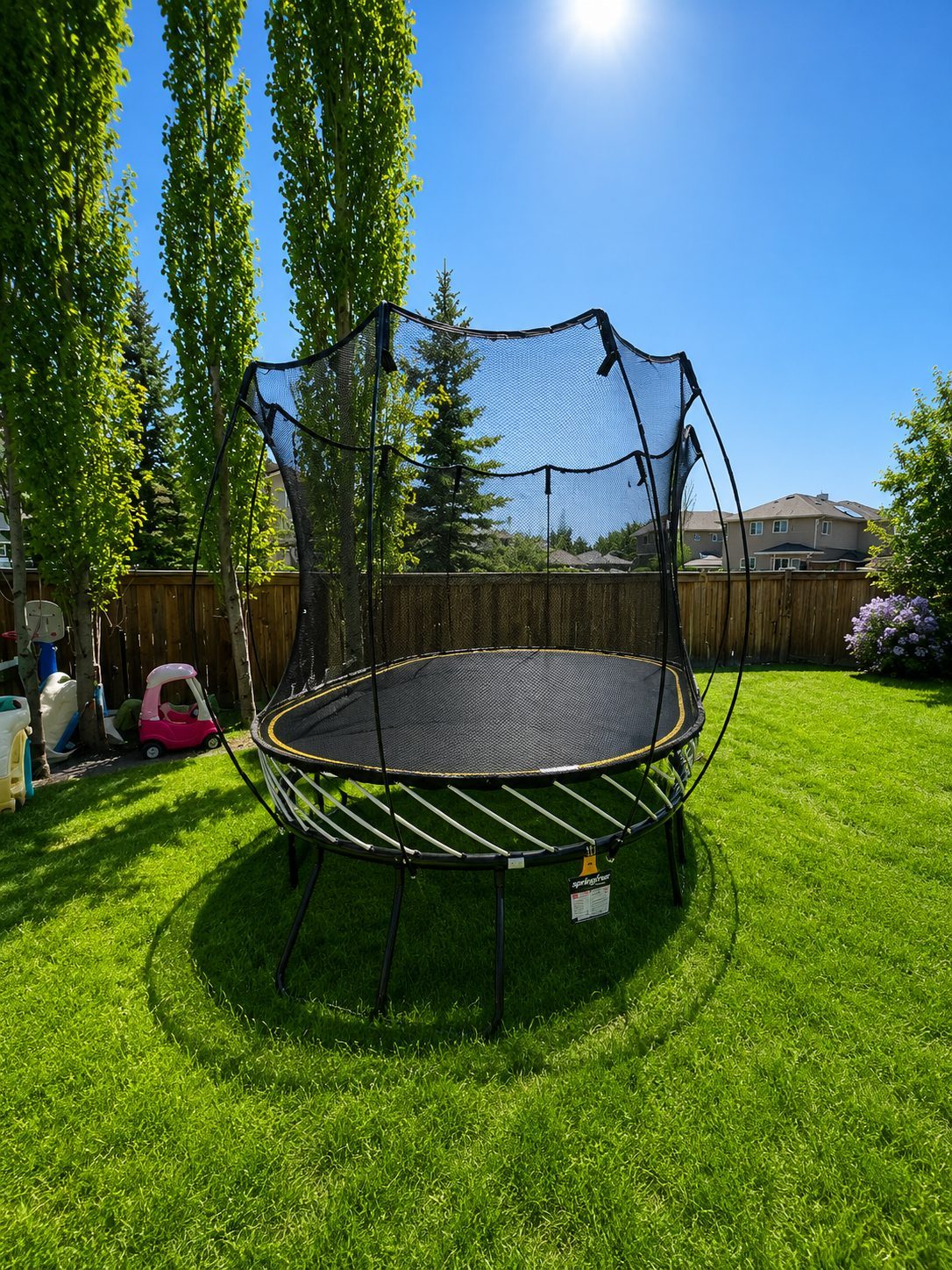 Springfree round trampoline assembly Calgary